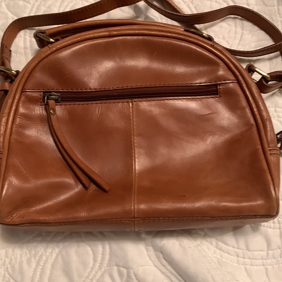 Born Angelo Dome Carmel Leather Crossbody - Picture 6 of 15